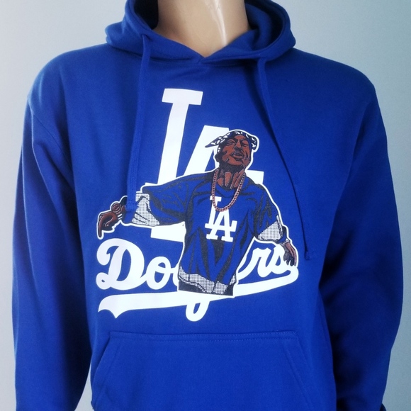 tupac dodgers shirt